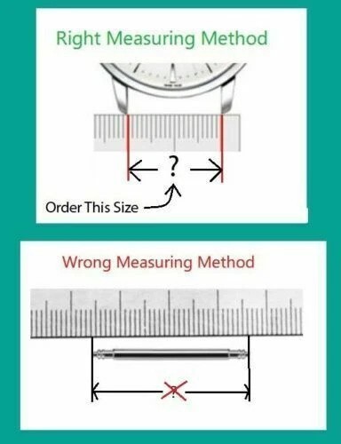 4 x Watch Spring Bar for Watchband 304 Stainless Steel -Diameter 1.5mm or 1.8mm