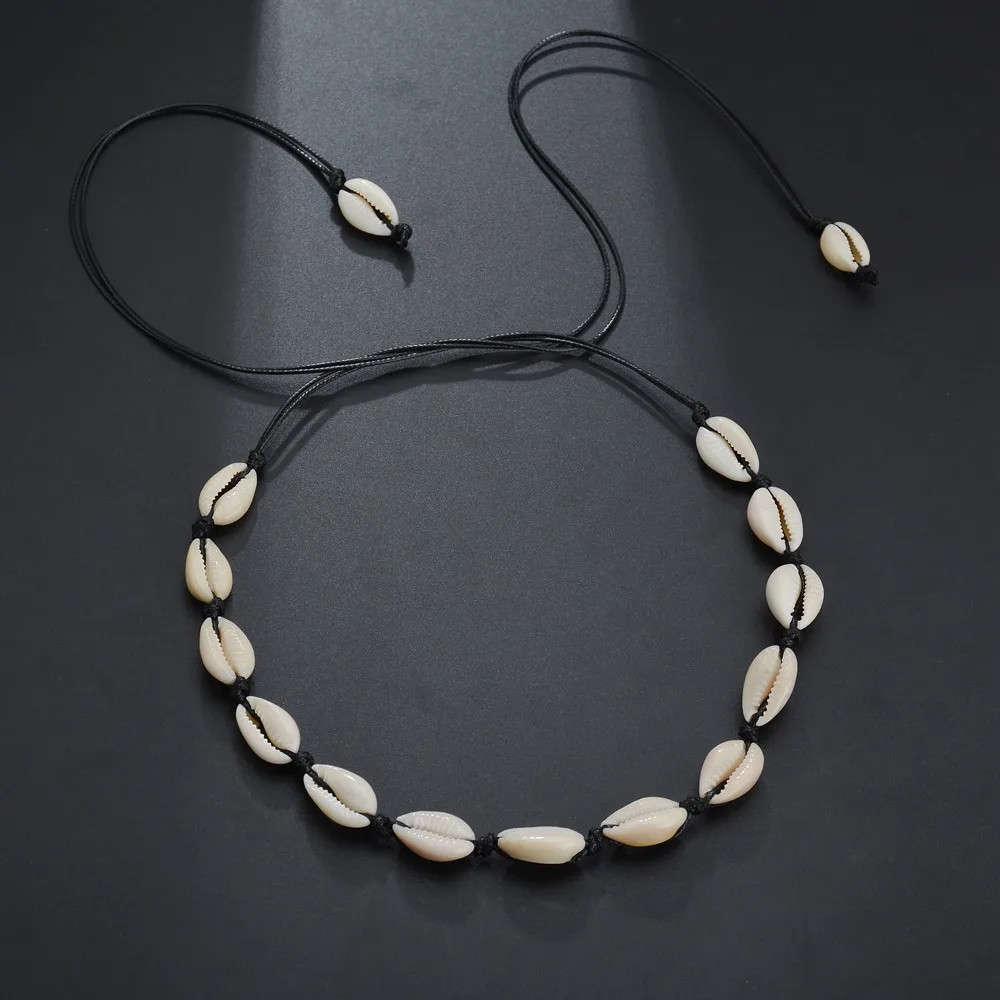 Boho Beach Bohemian Shell Choker Necklaces Women Girls Summer Fashion Jewelry