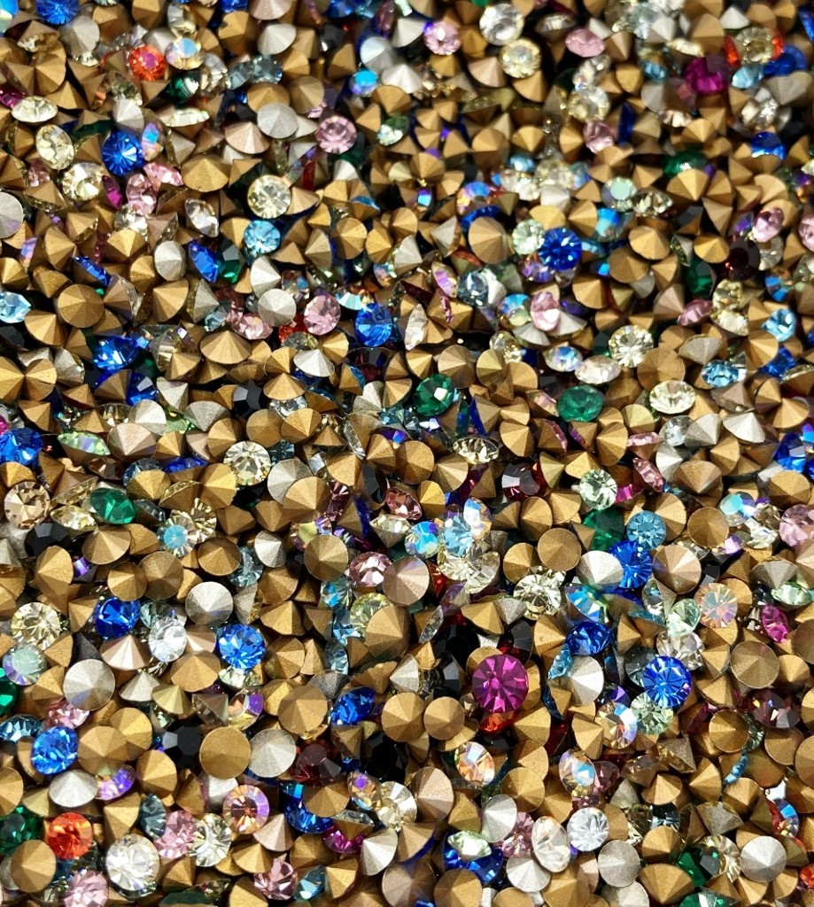 200 Vintage Swarovski Crystal 3mm To 4mm Small Rhinestones – Jewelry Repair J50
