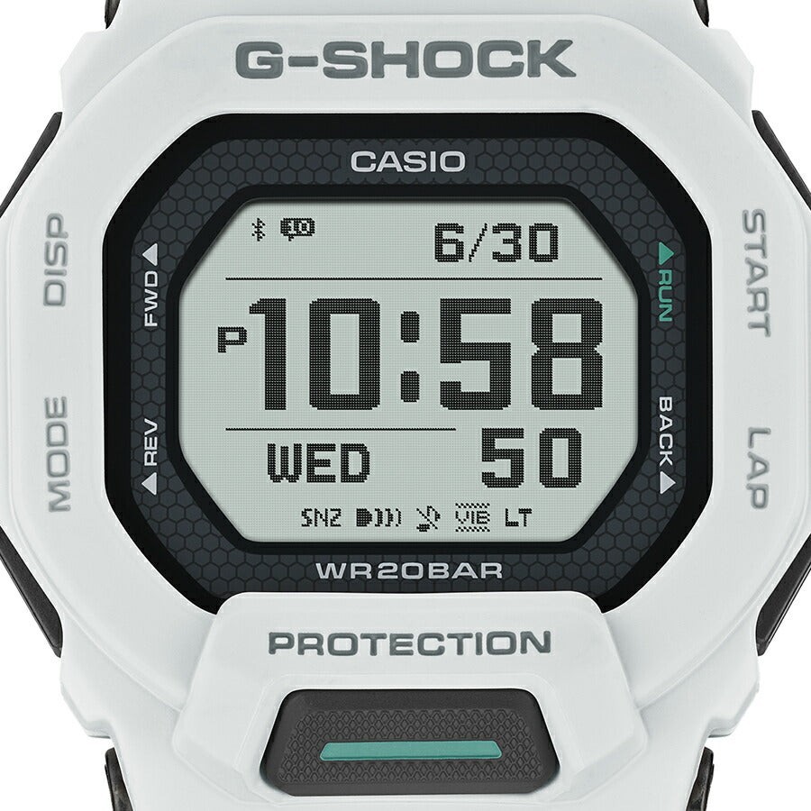 CASIO G-Shock GBD-200-7 Bluetooth Mens Watch White Sport Quartz 2020-Now New