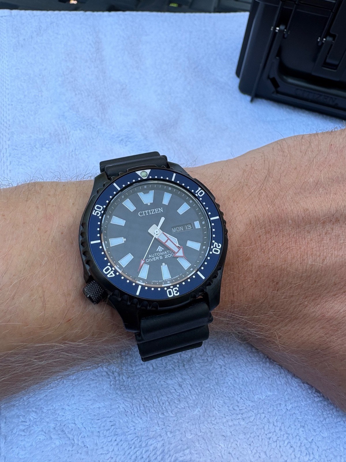 Citizen Promaster “fugu” NY0158-09L Automatic Dive Watch – Full Kit – Near Mint