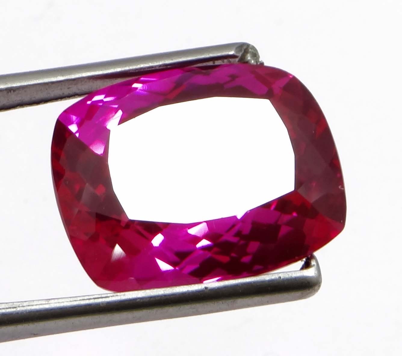 35.55 Ct Natural AAA+ Pink Ceylon Sapphire coushion Cut Loose Gemstone Certified