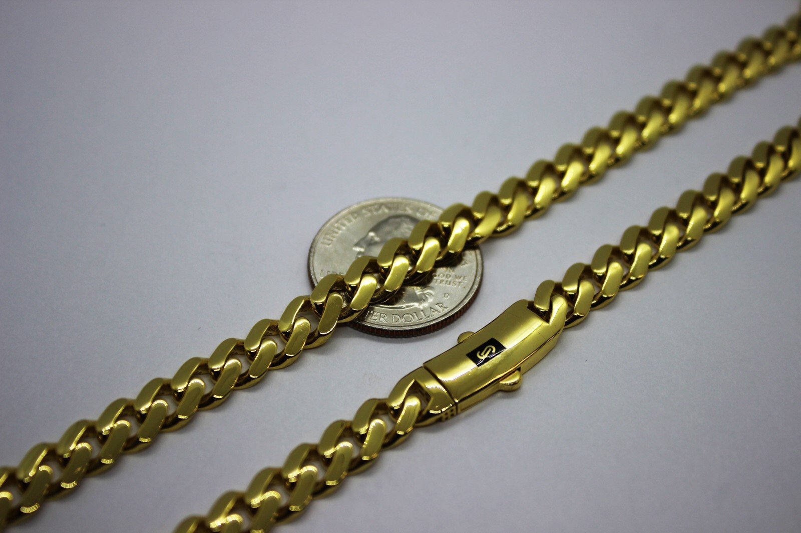 10K Yellow Gold Miami Cuban Monaco Chain 7.5 – 9mm Necklace 16″ – 30″ Hollow