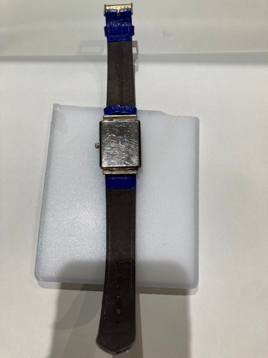 Yves Saint Laurent Wristwatch non operational Blue Sapphire Blue fan activity st
