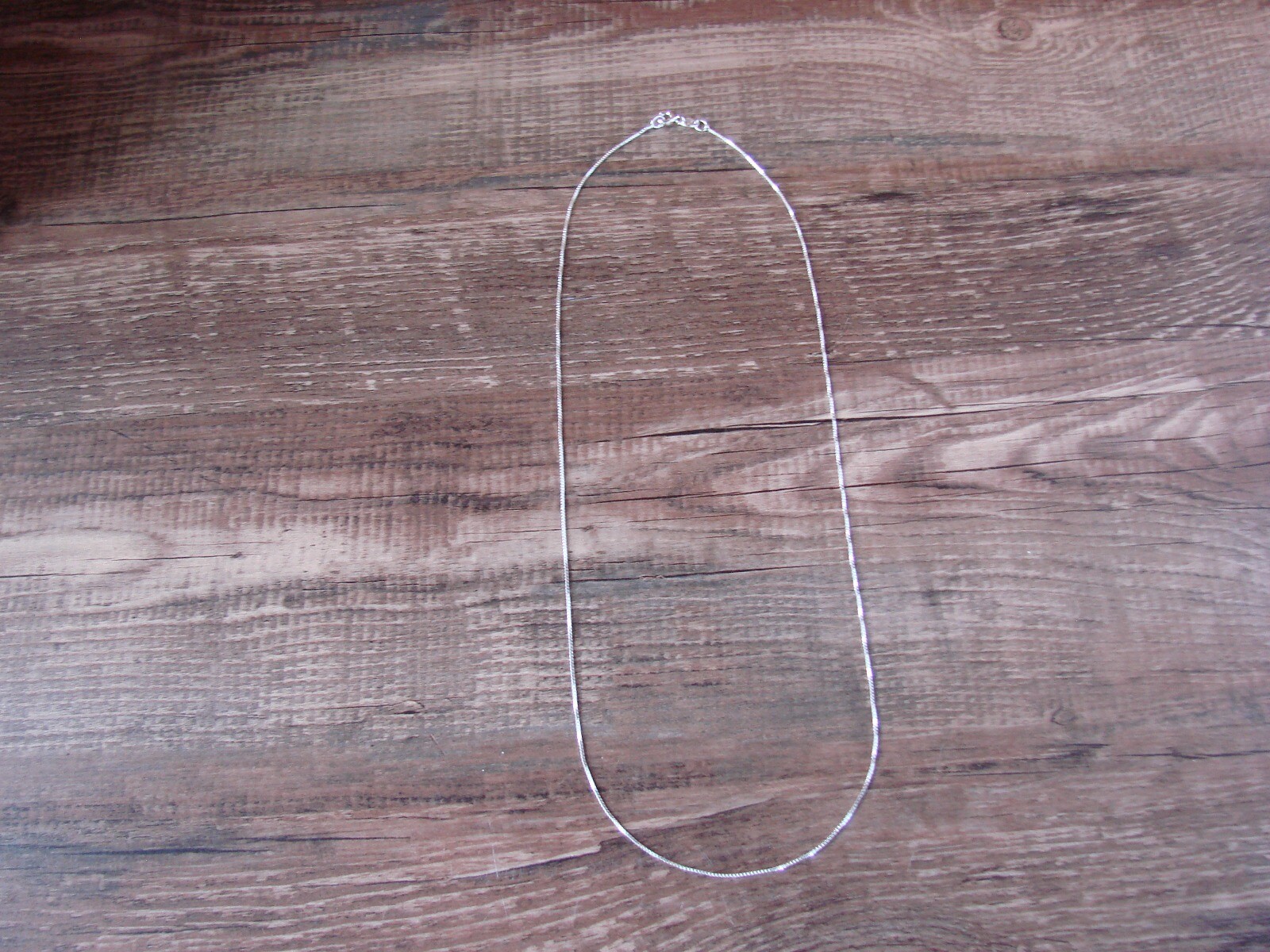 Southwestern Jewelry Sterling Silver Box Chain Necklace 18″ Long x 1 MM