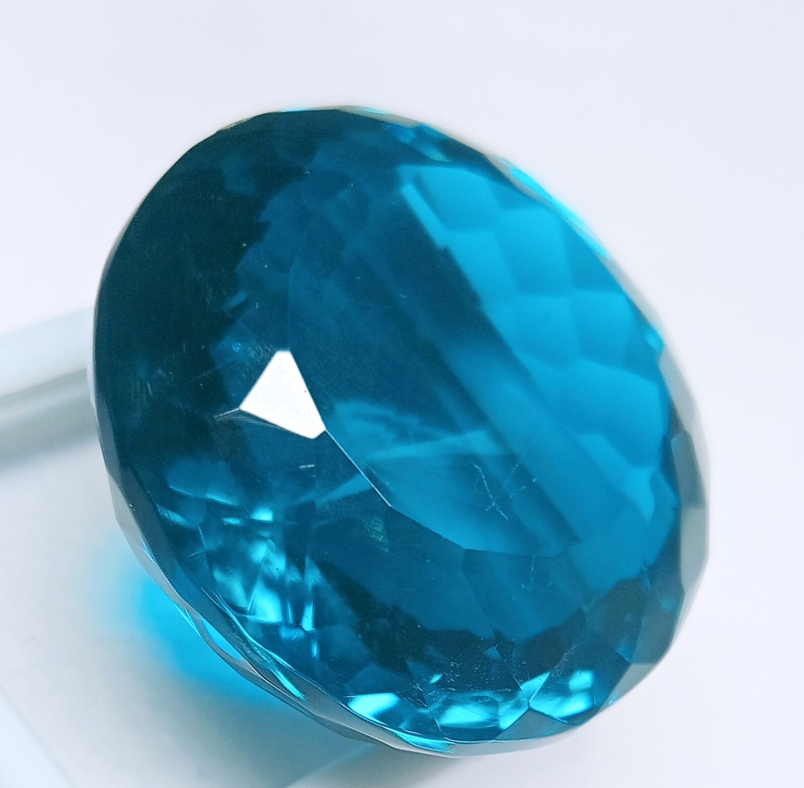 77.40 Ct Excellent Bluish Green Grandidierite VVS Clean Certified Loose Gemstone