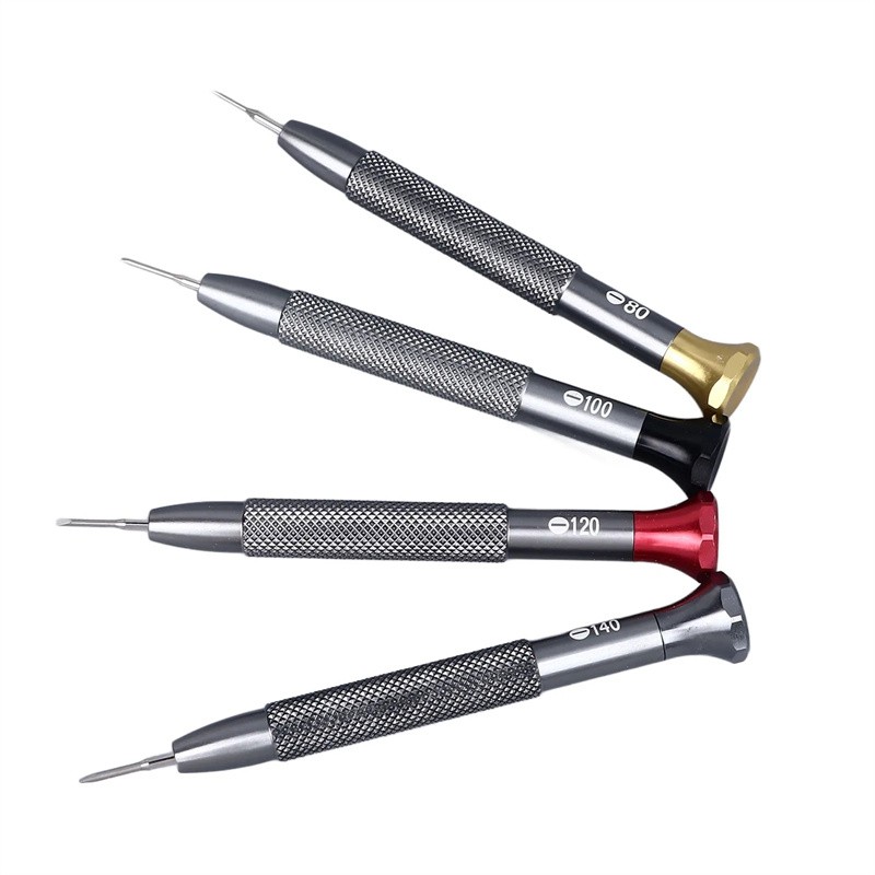 0.8MM 1.0MM 1.2MM 1.4MM Flat Screwdriver Watch Screwdriver Set Repair Tools