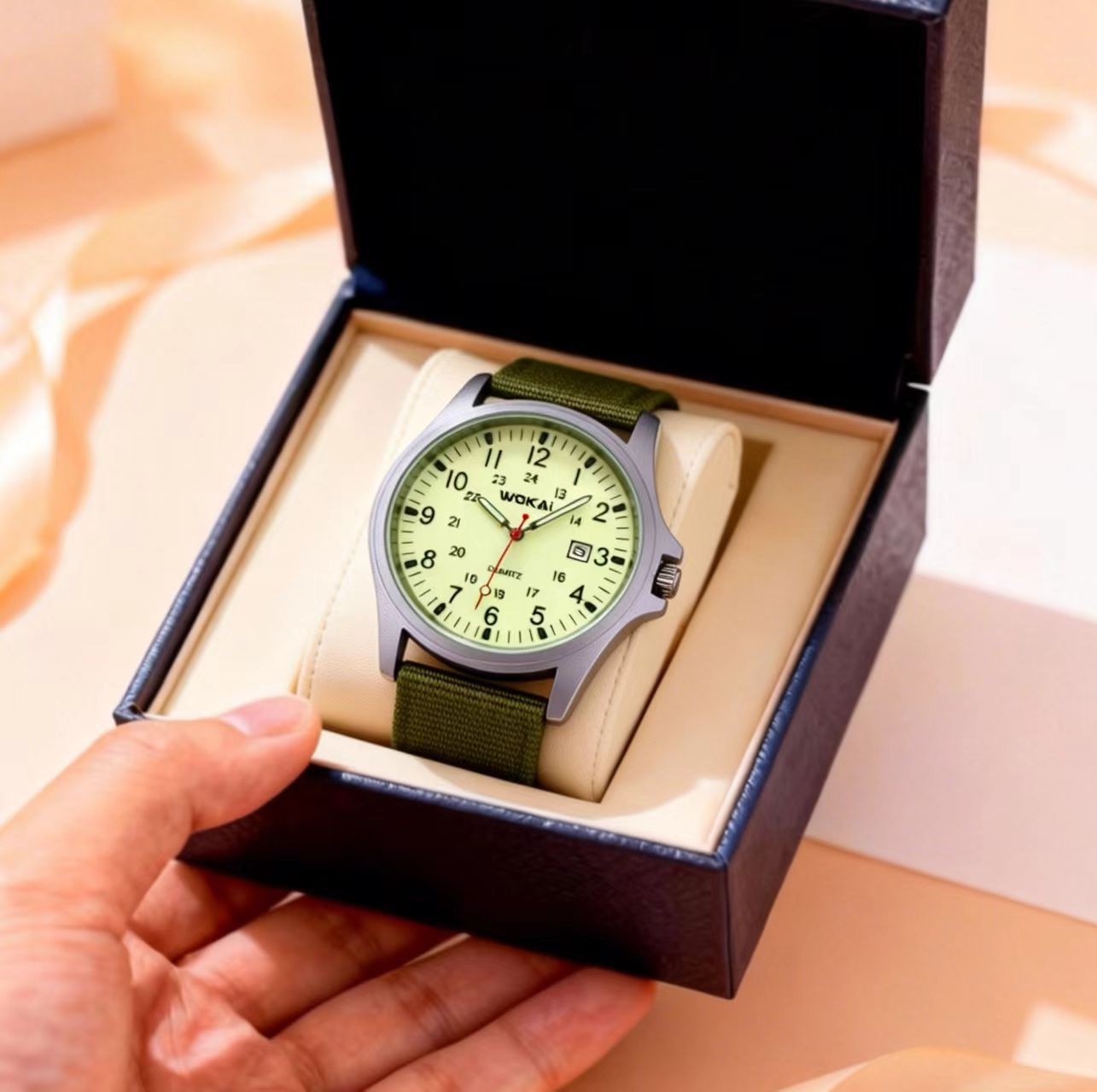 Mens Casual Calendar Sports Quartz Watch