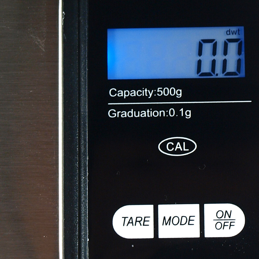 Digital 500g x 0.1g Ultra Mini Precision Pocket Scale .1g