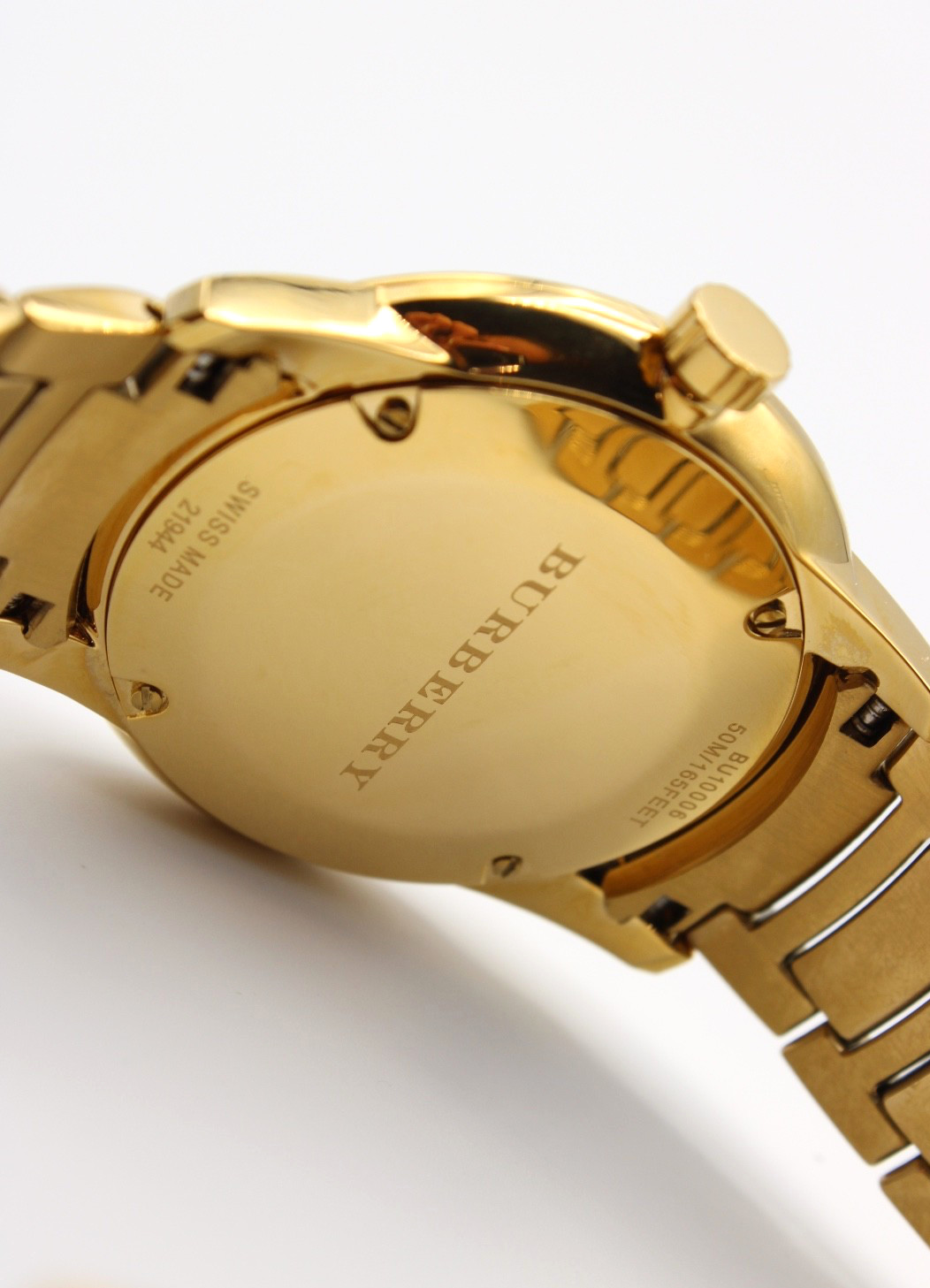 BURBERRY THE CLASSIC BU10006 Men’s Yellow Gold Watch