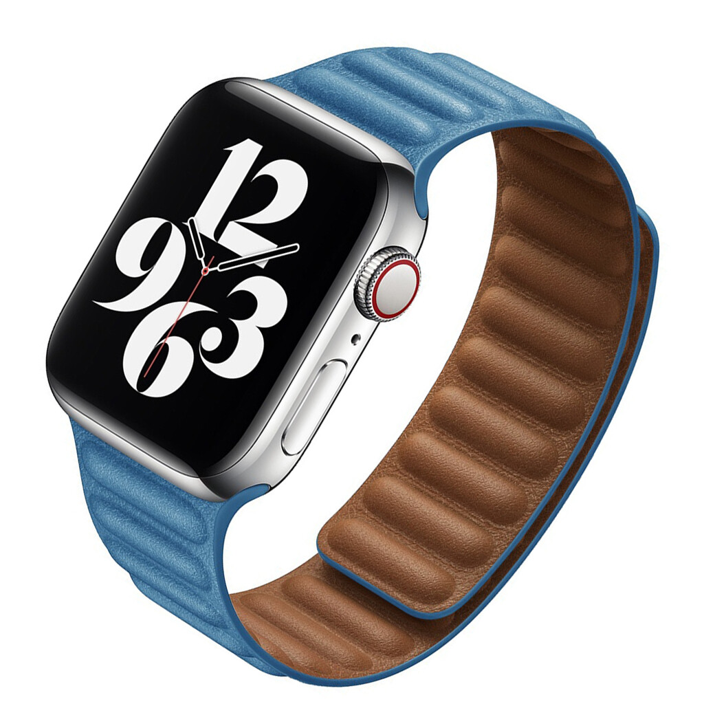 HOT For Apple Watch Leather Link Magnetic Unisex Band 45/49mm Ultra Series 8 7 6