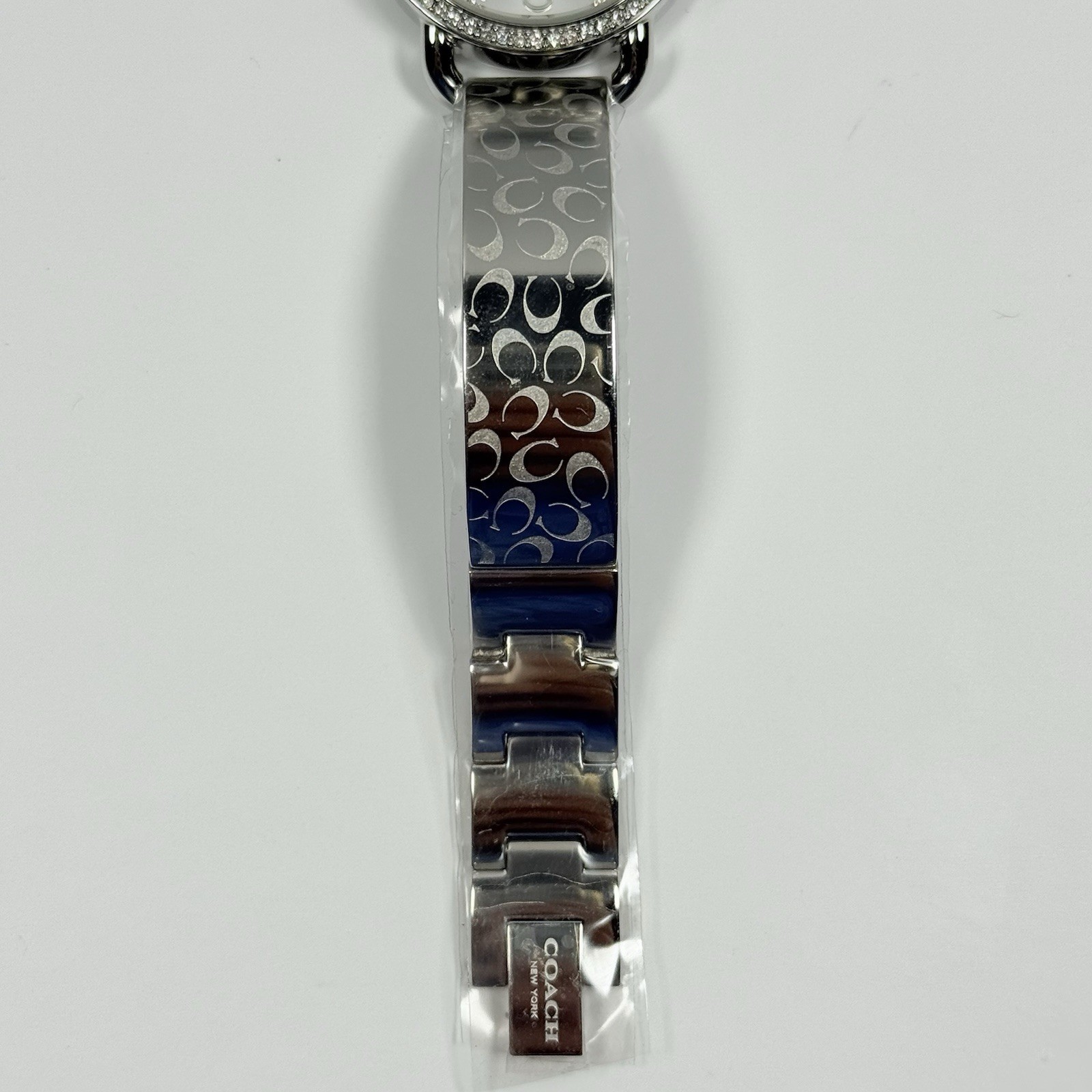Coach Delancey 14502353 Silver Dial Silver Tone Stainless Bracelet Women’s Watch