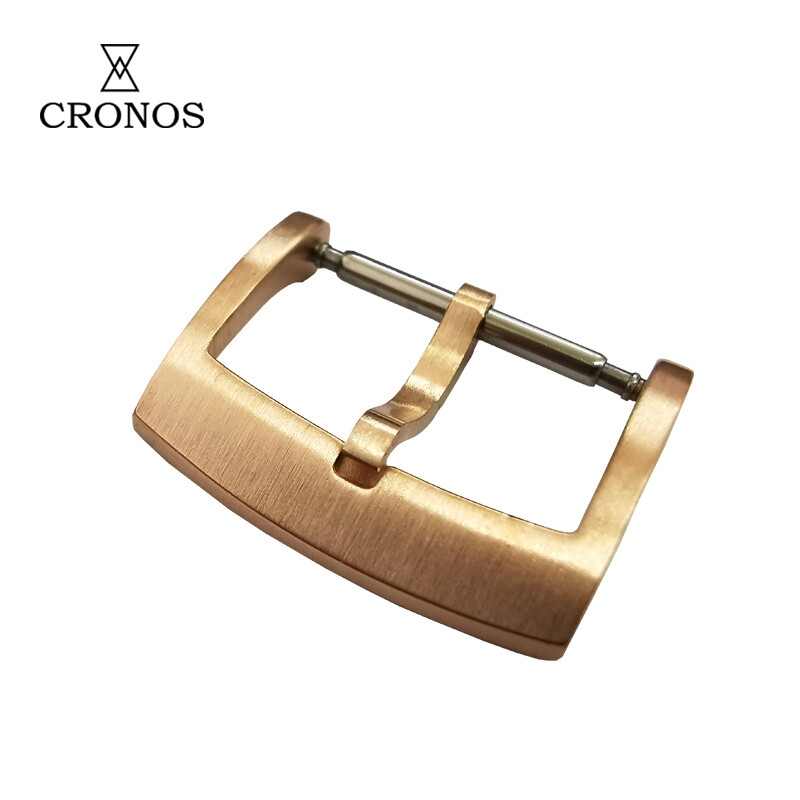 Watch Accessories Bronze CuSn8 Buckle 18mm 20mm 22mm With Brushed