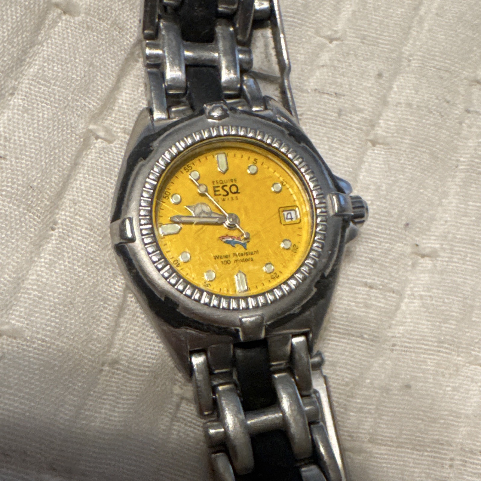 Vintage ESQ Esquire by Movado Women’s 100M Diver Watch