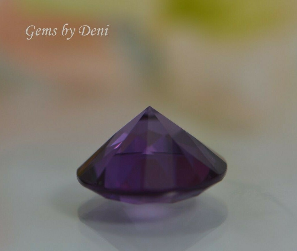 Lab-Created Alexandrite Round Shape Corundum (1mm-16mm)