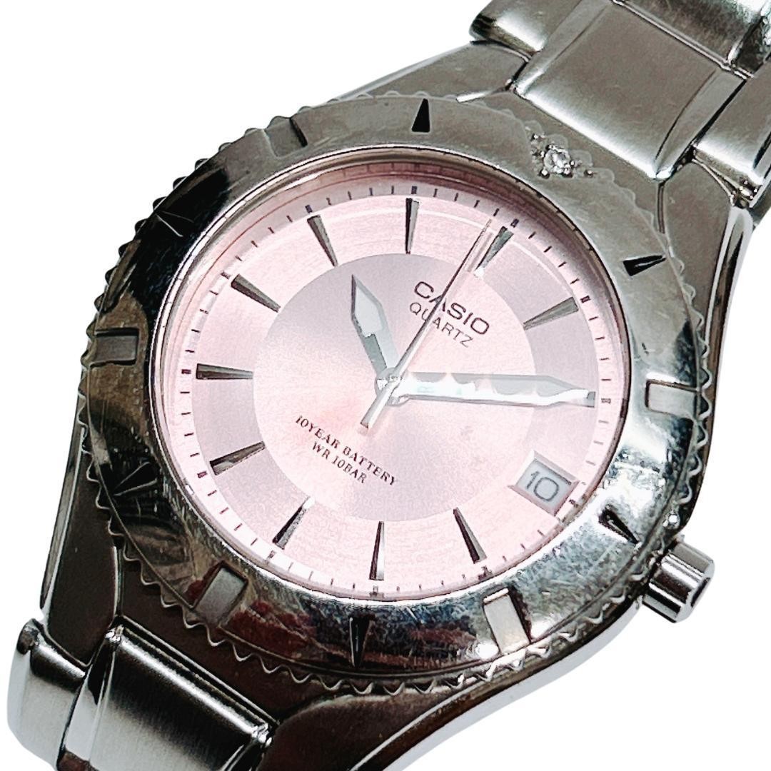 [Ends Today] Casio Ladies’ Date Watch, Pink, LTD-1035
