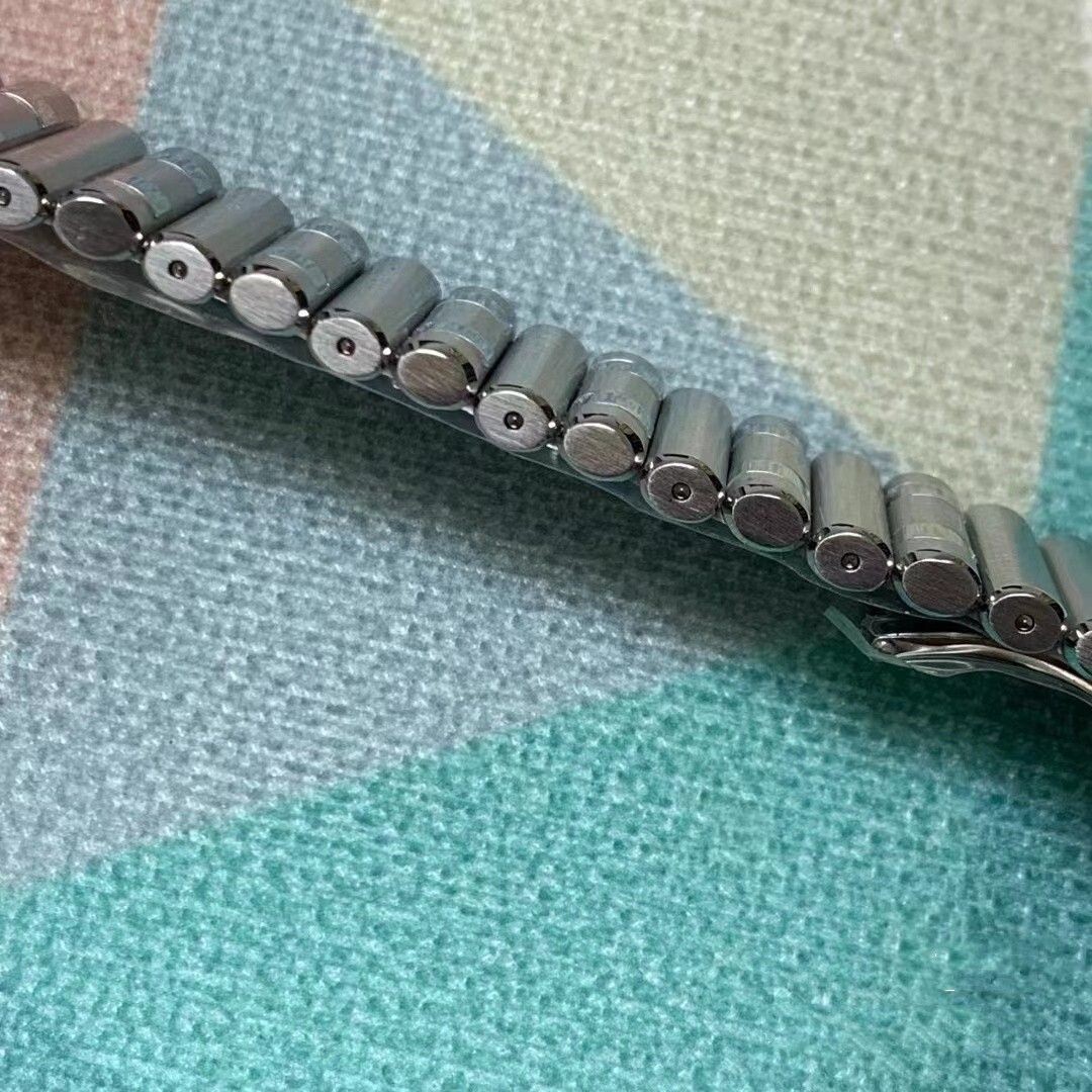 24mm 316L Steel Bracelet Metal Watch Band Strap Fits Breitling Chronomat B01