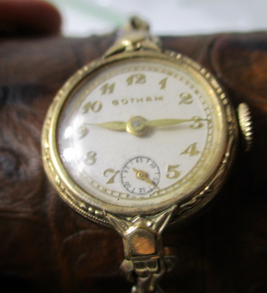 Vintage ladys watches Elgin, Benrus, Gruen, Croton, Gotham Swiss NOT TESTED
