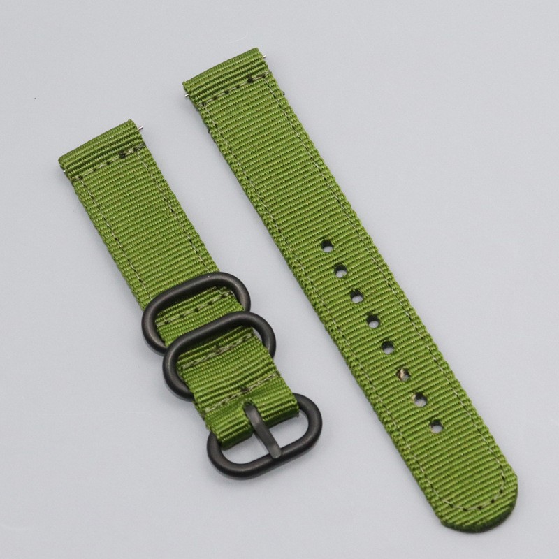 High Quality Nylon Watch Band Sports Strap 18mm for Casio F84/F91/F91W/F94/F105