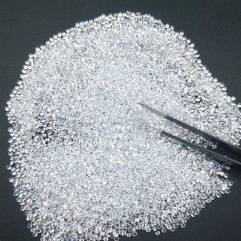 1000pcs CUBIC ZIRCONIA WHOLESALE 0.7~5mm White CZ Stone Gemstone 5A for Jewelry