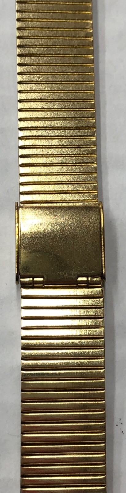 Unbranded Gold plated Stainless Steel Metal Watch Band 18mm #GPM2