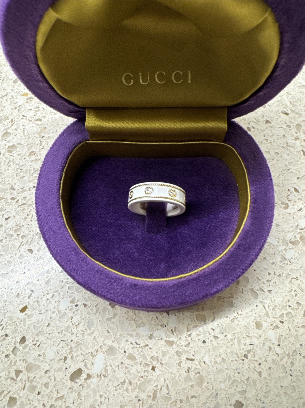 Gucci Ring. 100% Authentic Guaranteed