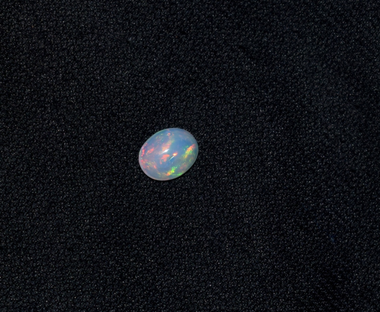Natural Ethiopian Wello Fire Opal Cabochon Gemstone 7X9mm Loose AAA A06