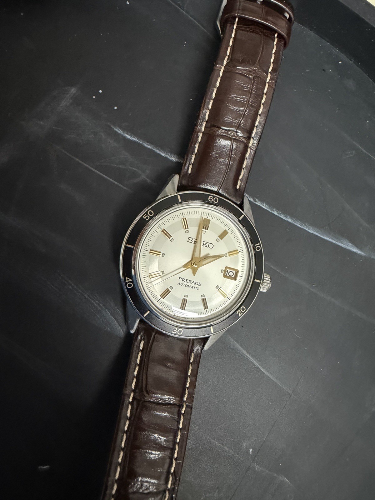 SEIKO Automatic Watch for Men – Presage Collection Vintage 1960s Watch