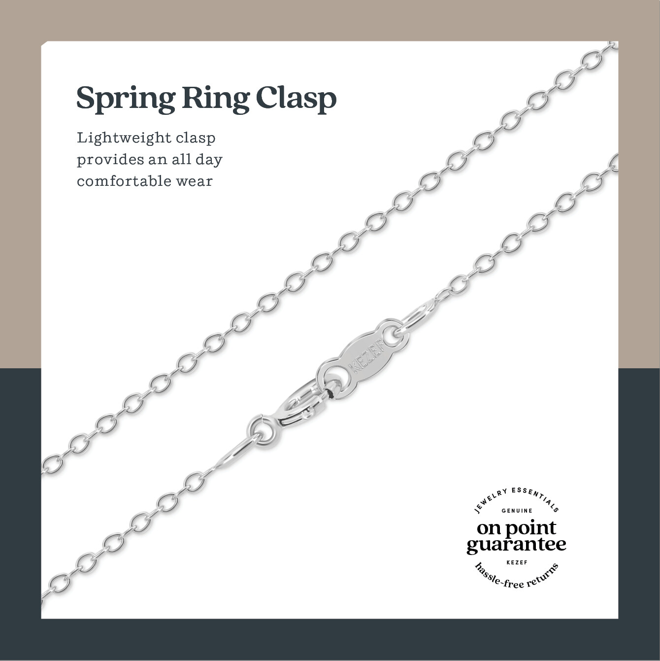 Solid .925 Sterling Silver 1.5mm Cable Chain Necklace 12 – 36 inches!