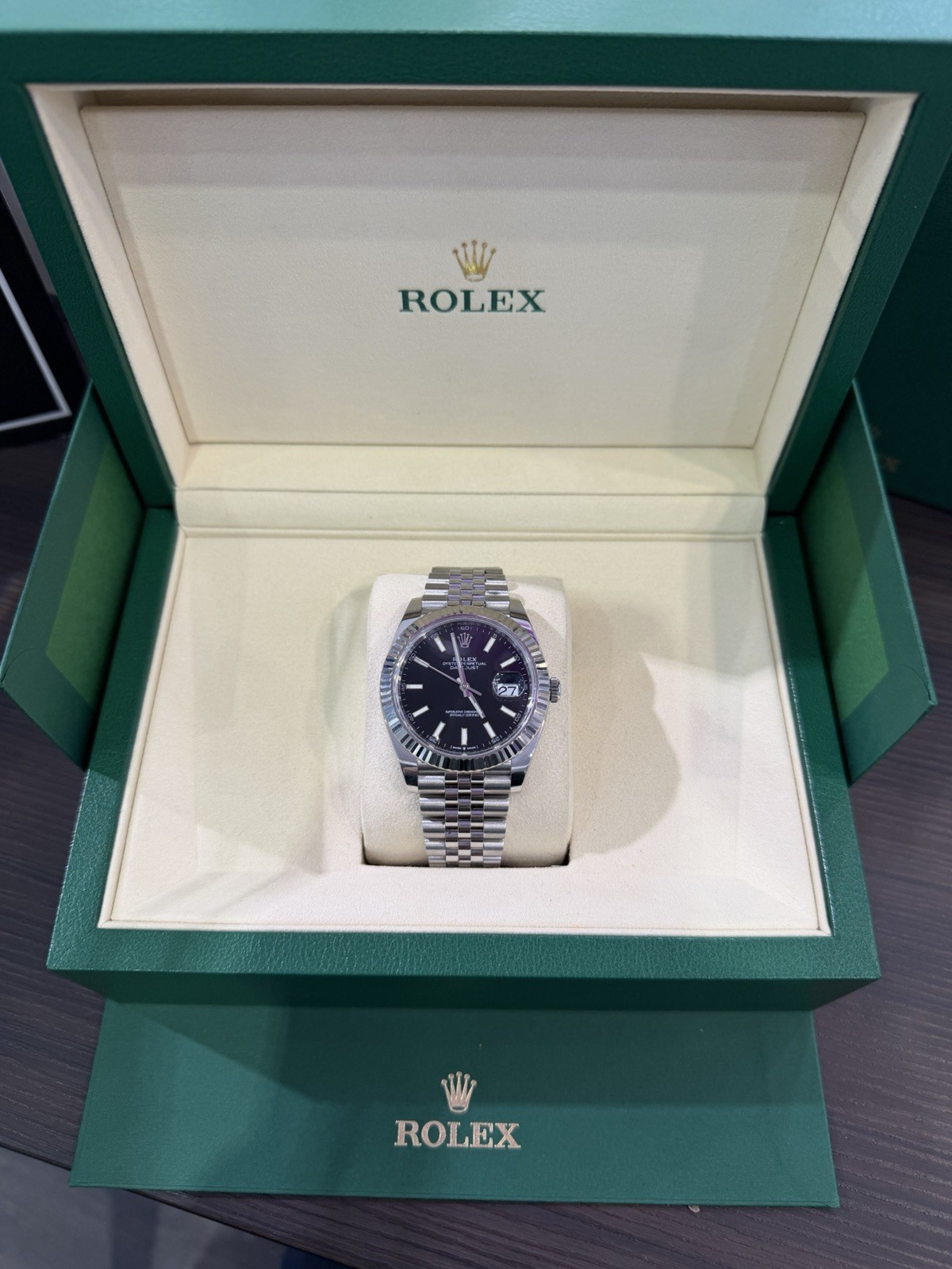 Brand New Rolex Datejust 41 126334 Black Dial Unworn Full Set Tags 2022 FULLSET!