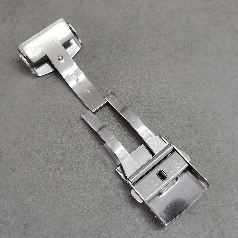 316L Stainless Steel Solid Watch Buckle Watch Band Clasp 16-24mm US Stock