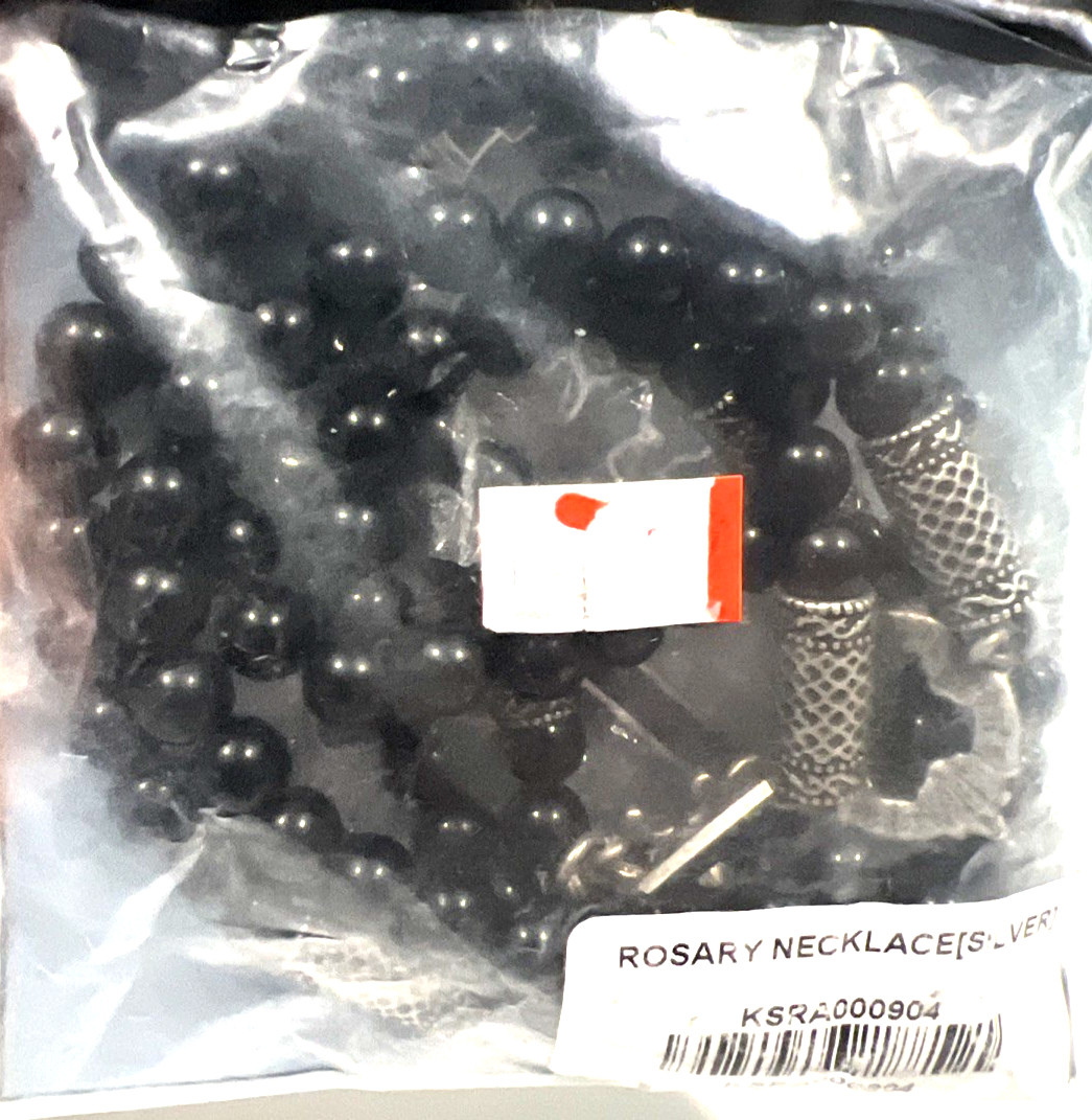 Choker Killstar Rosary Necklace Silver KSRA000904 (Slightly Damaged Packaging)