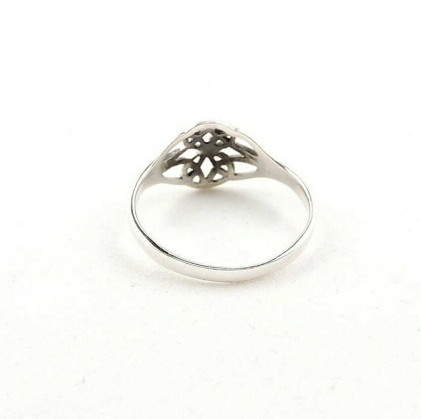 Sterling Silver Celtic Endless Knot Ring – Free Gift Packaging