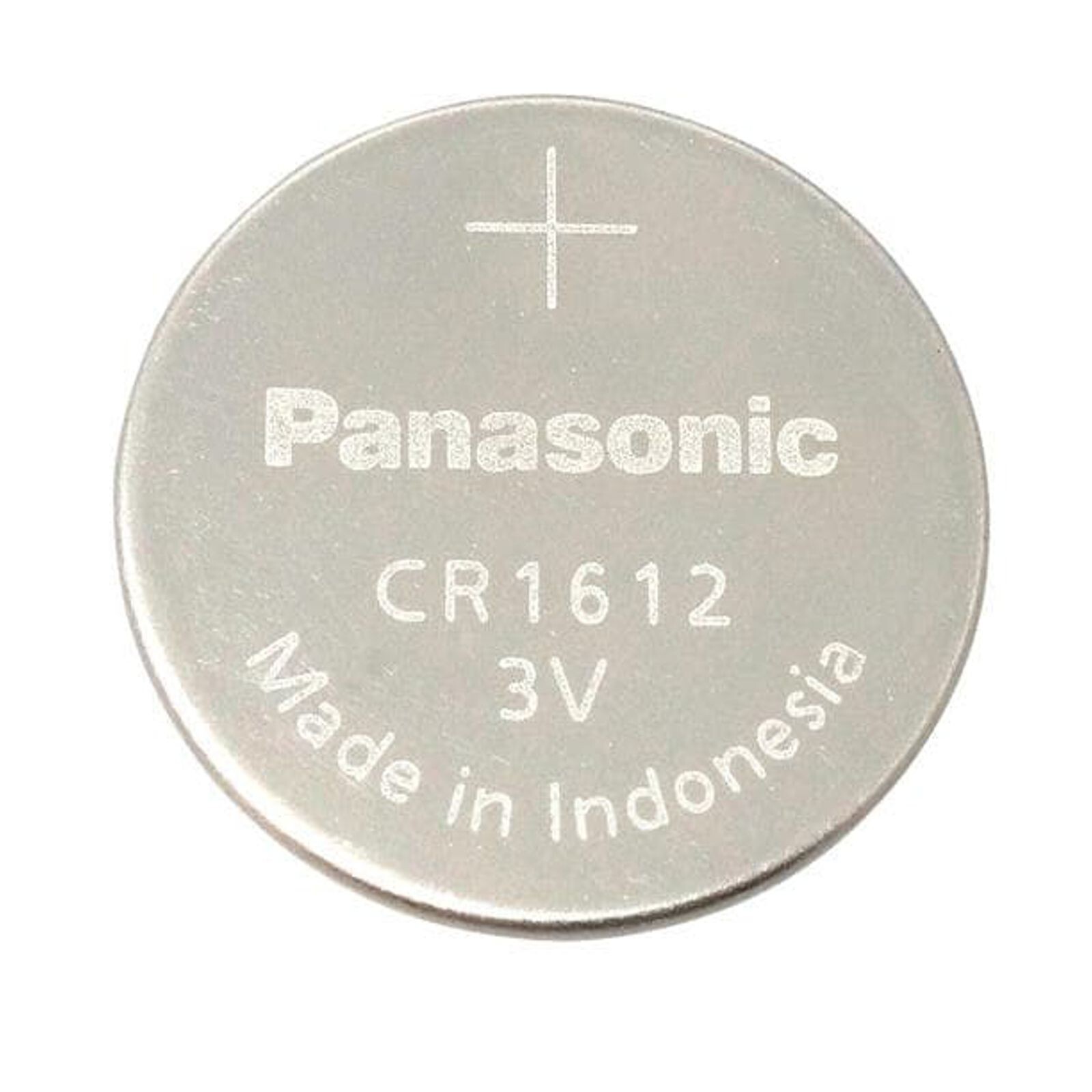 3 New Panasonic CR1612 3V Lithium Coin Cell Button Batteries