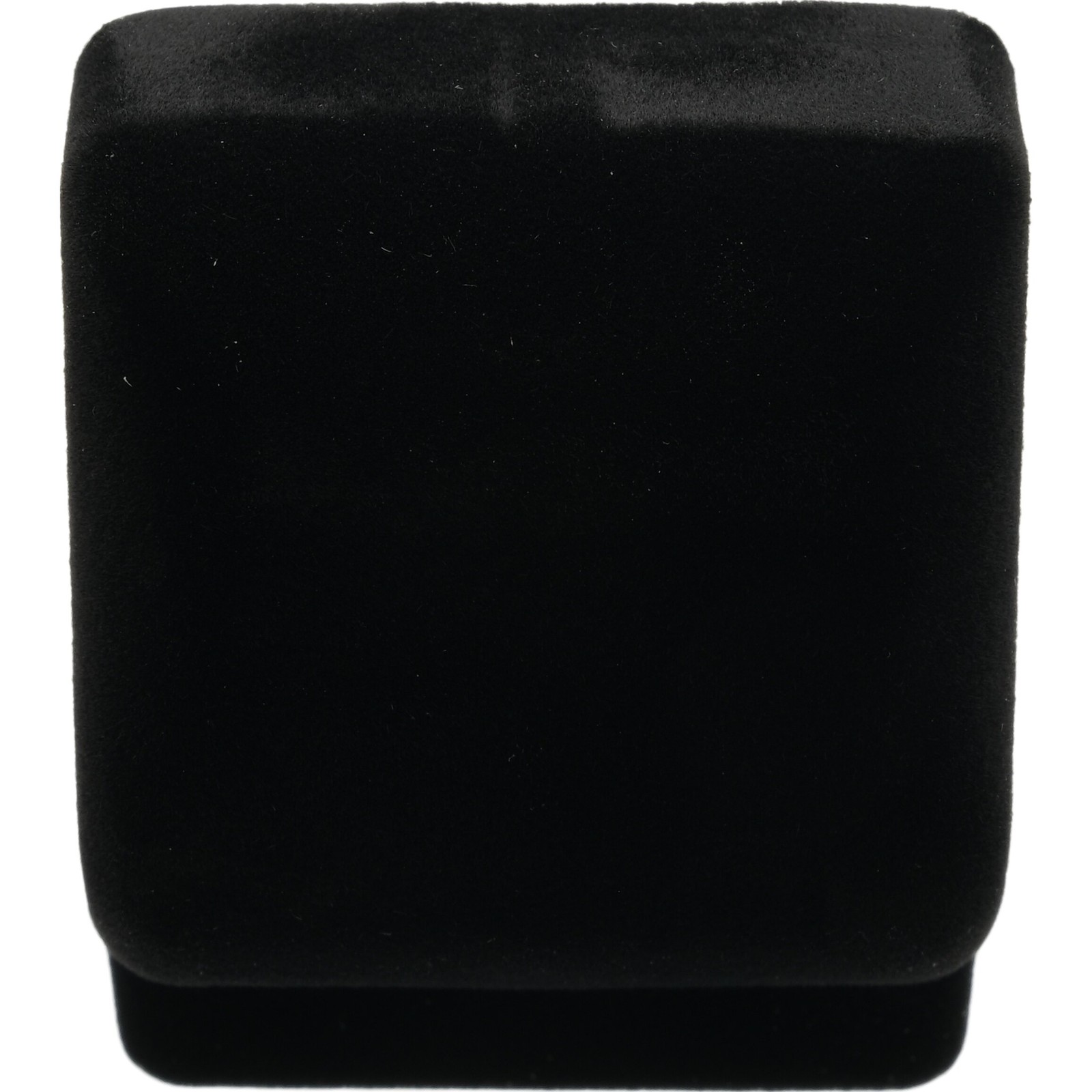 4 Earring Gift Boxes Black Velvet Flocked Jewelry Box
