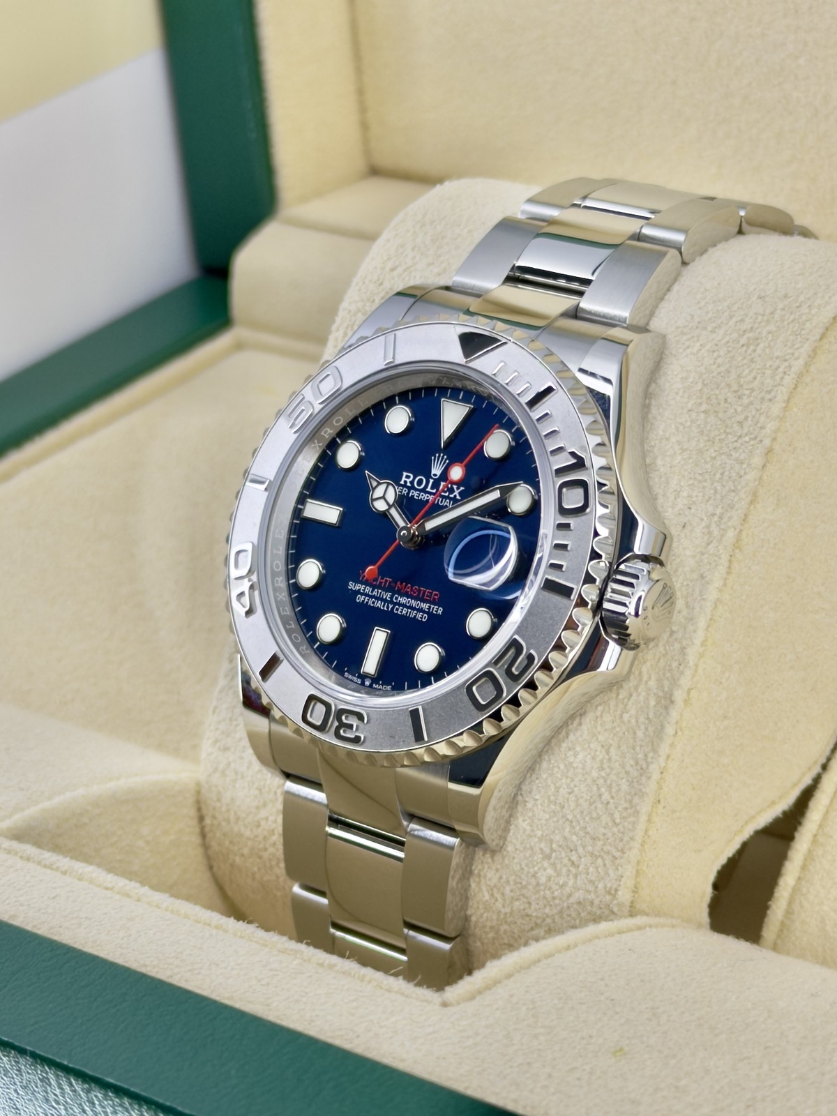 Rolex Yacht-Master Blue Dial on Oyster 126622 Complete 2022