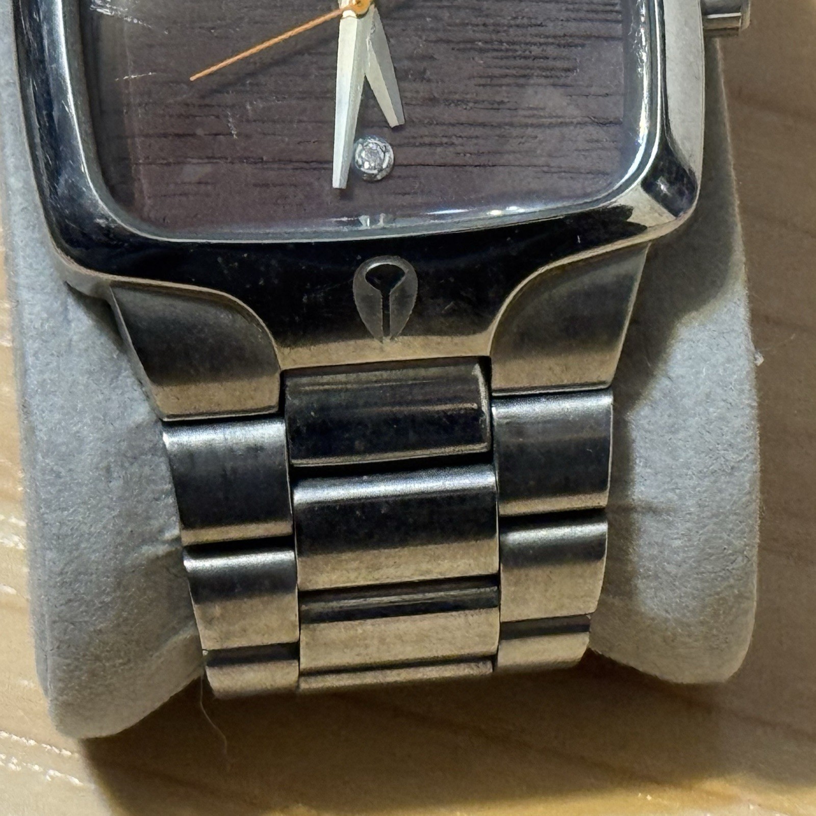 Nixon The Player Yes It’s Real Wood Grain Dial Men’s Analog Surf Watch RUNNING