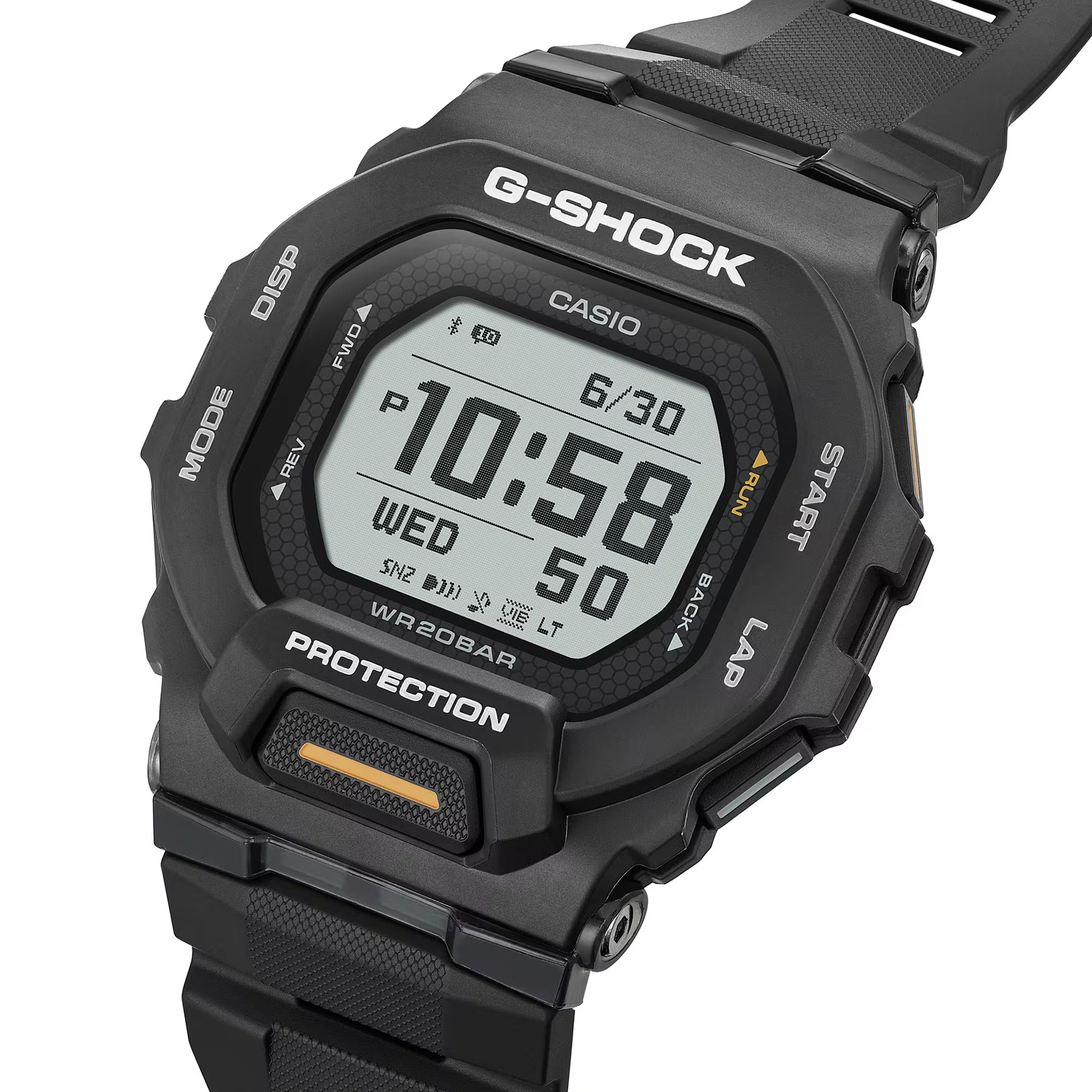 CASIO G-SHOCK GBD200-1A1 GBD-200-1A1 BLUETOOTH BLACK DIGITAL WATCH GBD-200 SERIE