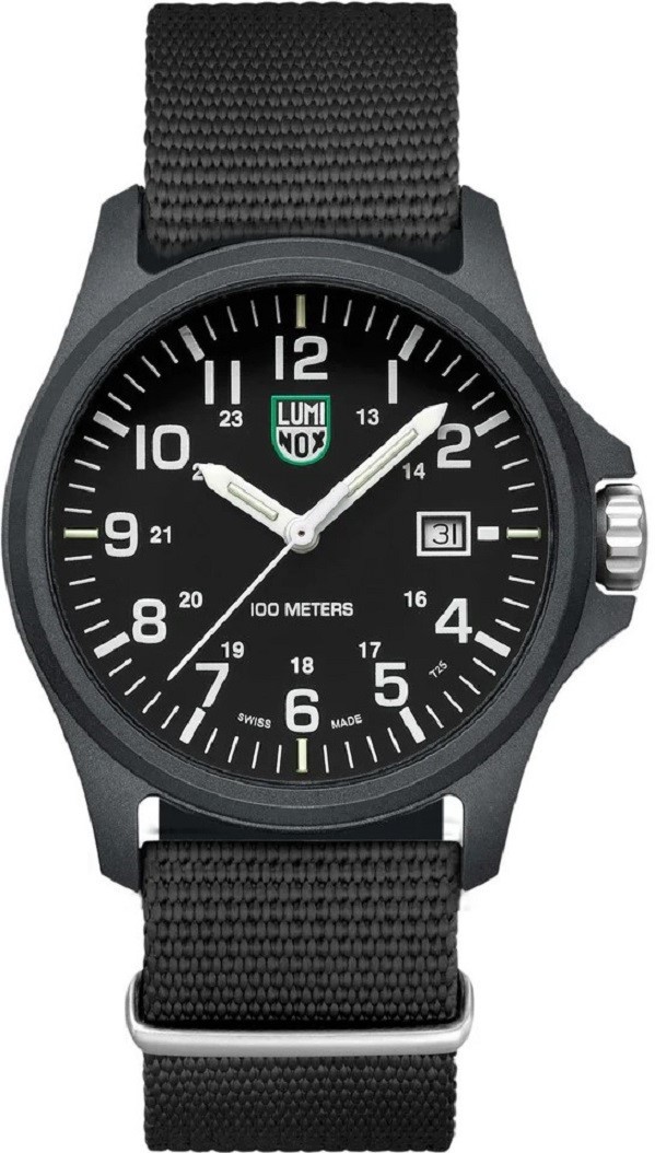 Luminox X2.2401.NB PATAGONIA CARBONOX 2400 43mm black Textile Men’s Watch NEW