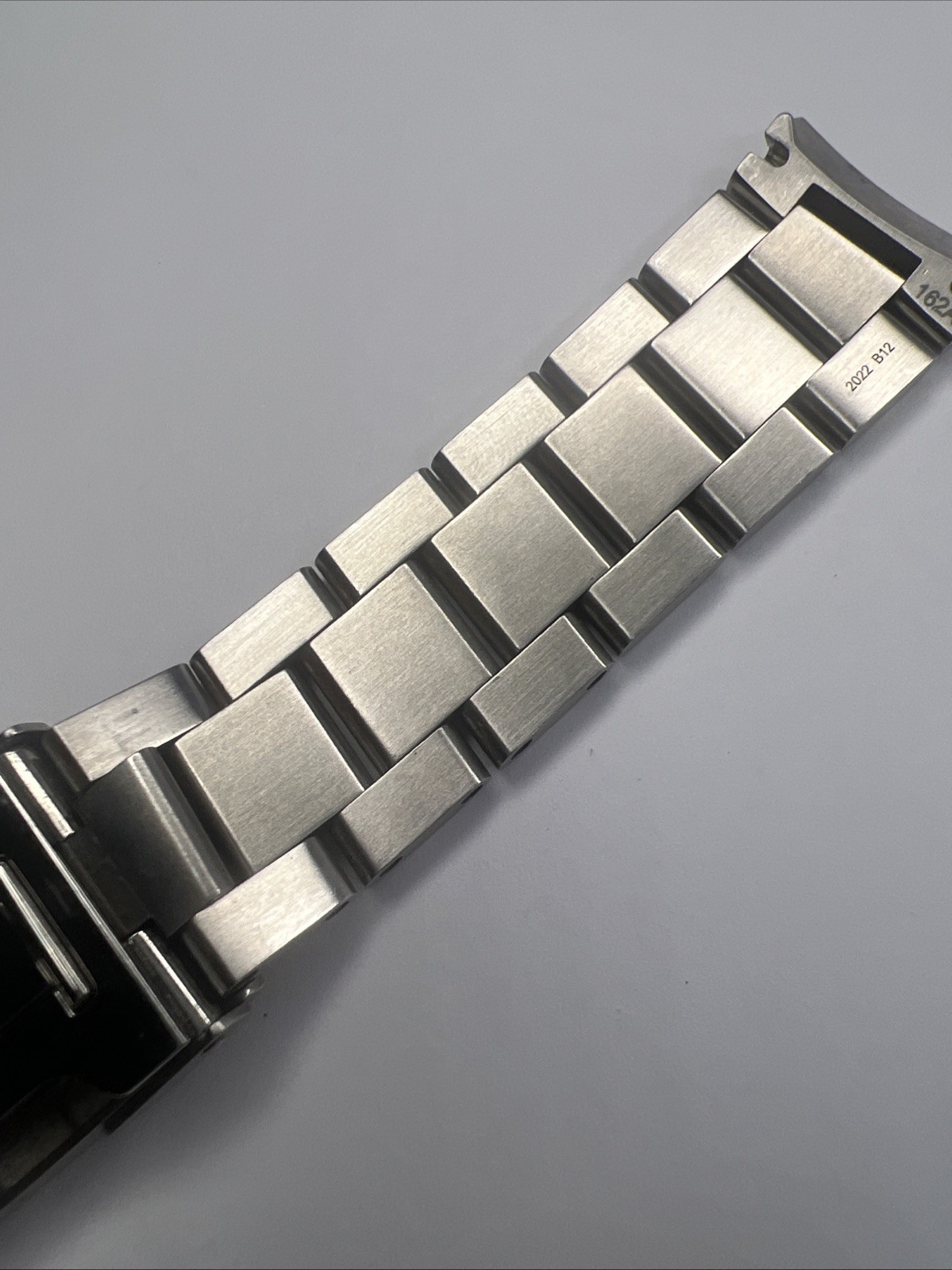 Authentic 22mm Breitling Brushed Satin Steel 162A Bracelet 20mm Deployant Clasp