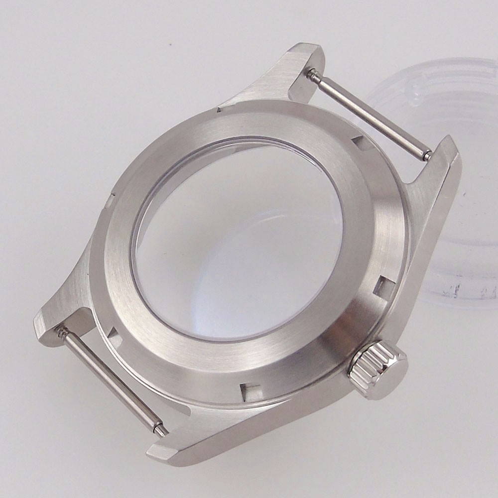 39mm Classic Pilot Sapphire 20ATM Diver Watch Case For Seiko NH35 NH36 ETA2824