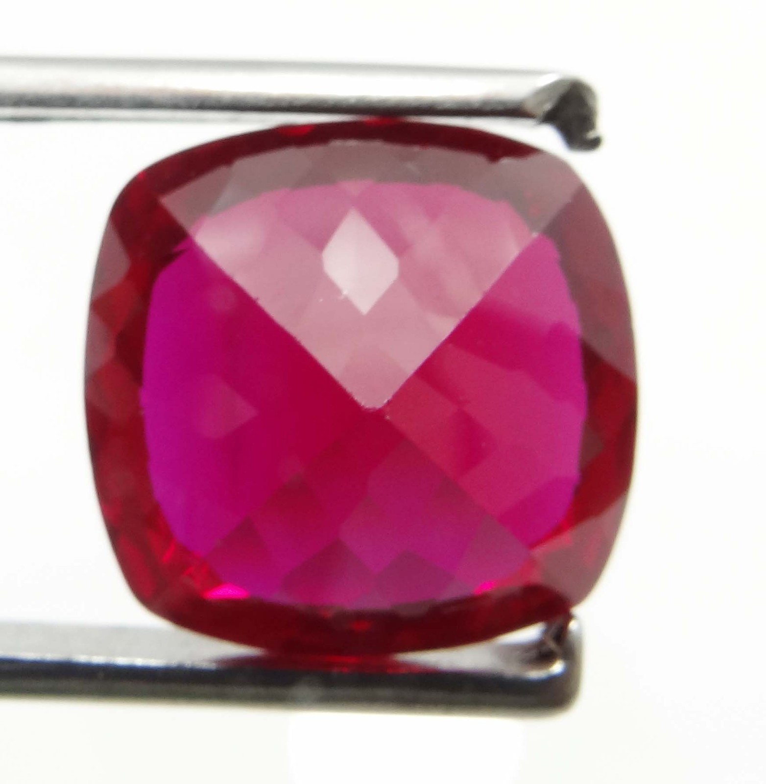 NATURAL 15.00 CTS PIGEON BLOOD RED RUBY coushion GEMSTONE CERTIFIED