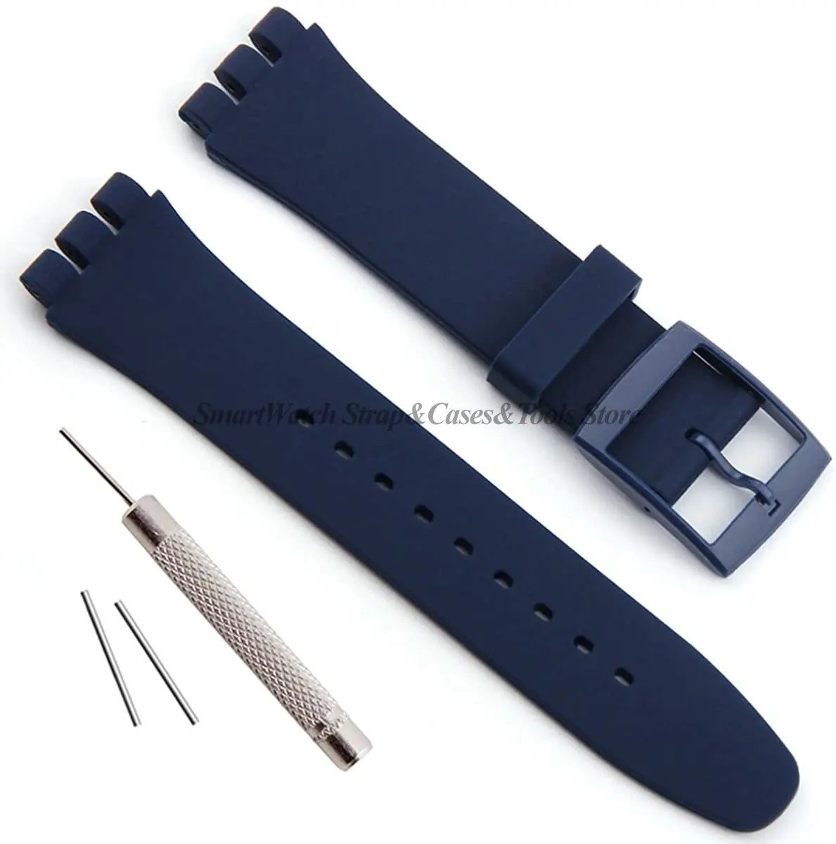 Wrist Watch Band Strap For Swatch 16mm 17mm 19mm 20mm Rubber Silicone Watchband