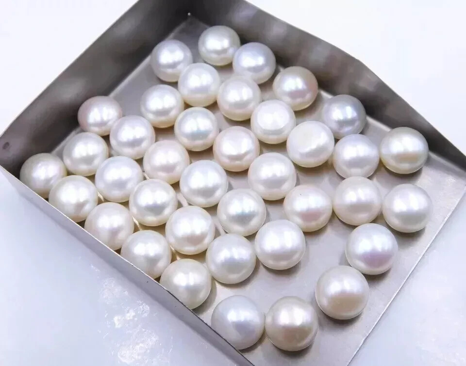 White Pearl Australian 300 Ct + Loose Gemstone Lot Natural Round Cut