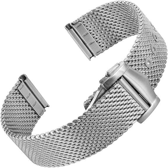 Omega mesh bracelet strap 20mm 916L Stainless Stee