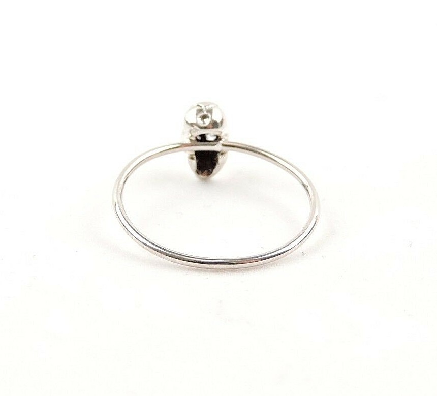 Sterling Silver Mini Skull Ring – Free Gift Packaging