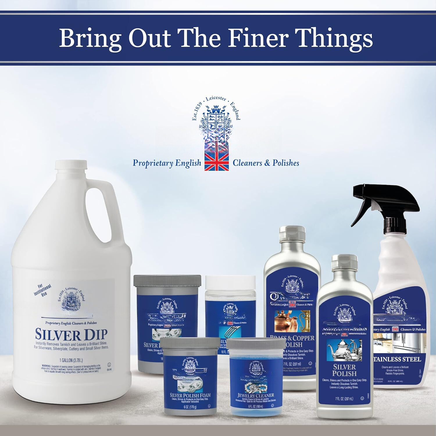 Silver Cleaner Dip – Silver Cleaning, Professional Silver Remover (1 Gallon)