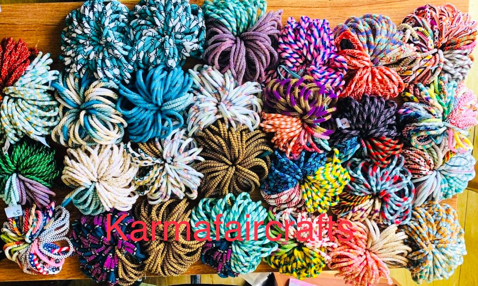 SALE-Wholesale Nepal Glass Beaded Bracelets. 100 pieces. Premium Random Colors.