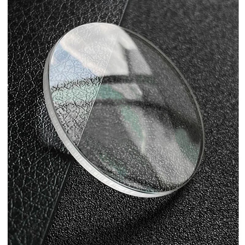 Double Dome 2.0mm Round Watch Crystal 26mm-45mm Replacement Mineral Watch Glass