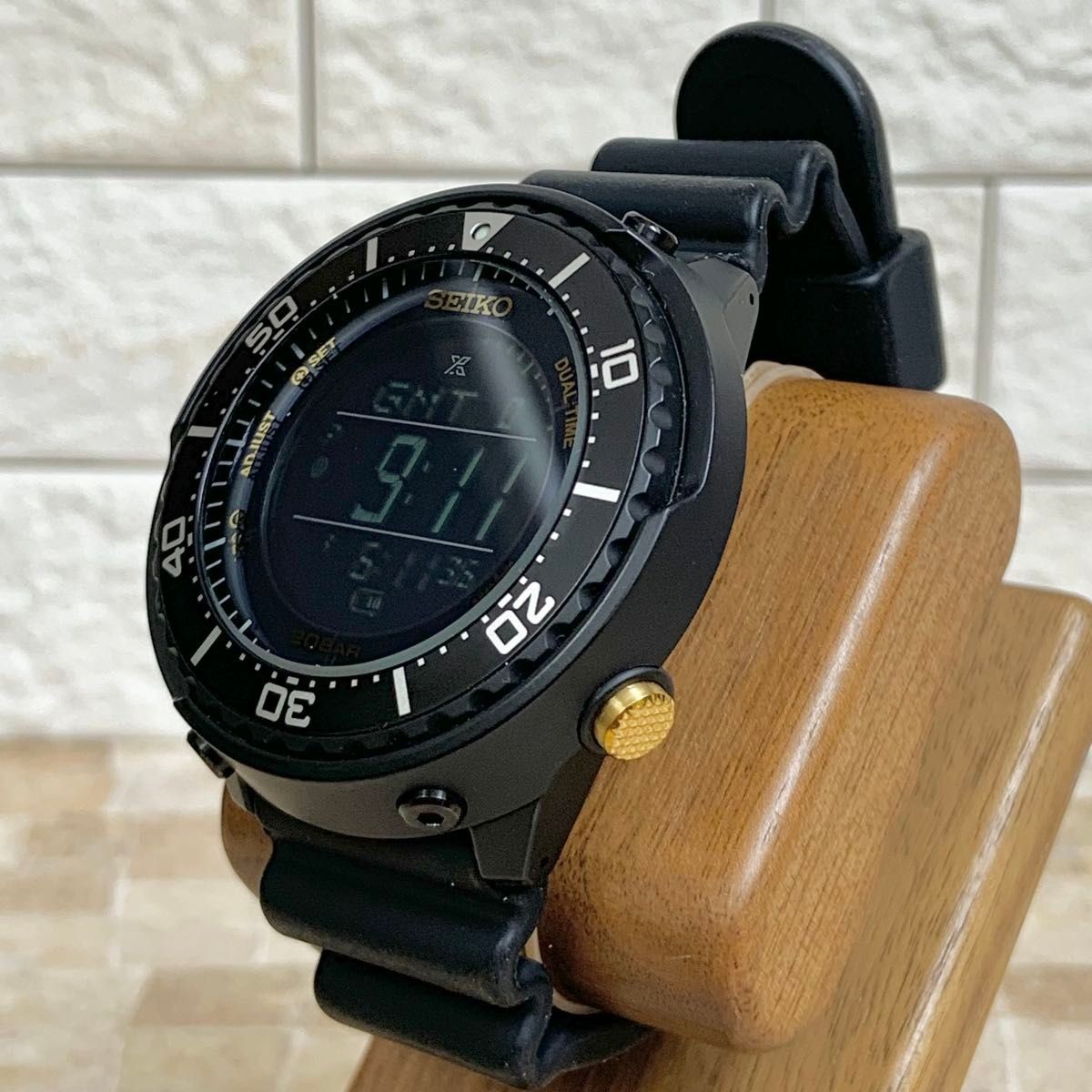 SEIKO Prospex SBEP005 BEAMS Solar Black Watch